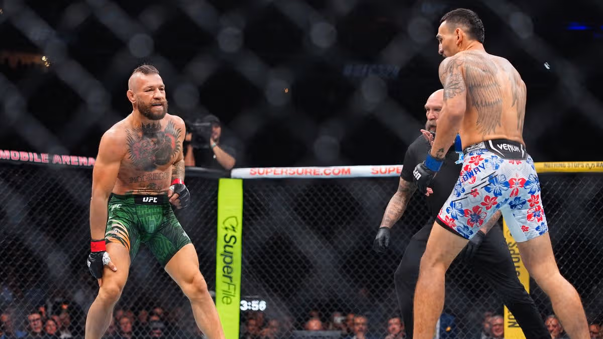 Conor McGregor loses to Max Holloway in 69 seconds