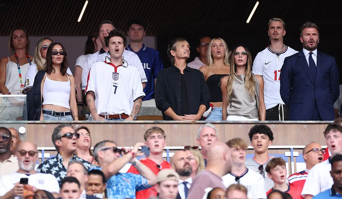 Beckham Family Celebrates England's World Cup Victory