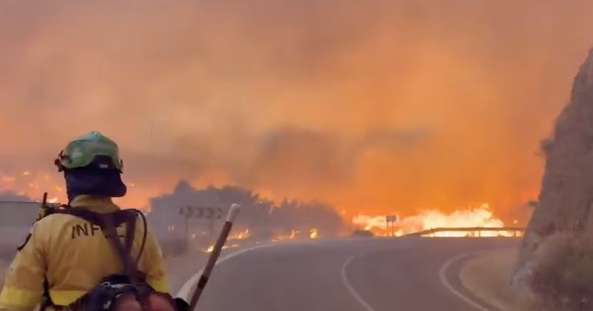 Two British hikers found alive after Spanish wildfires