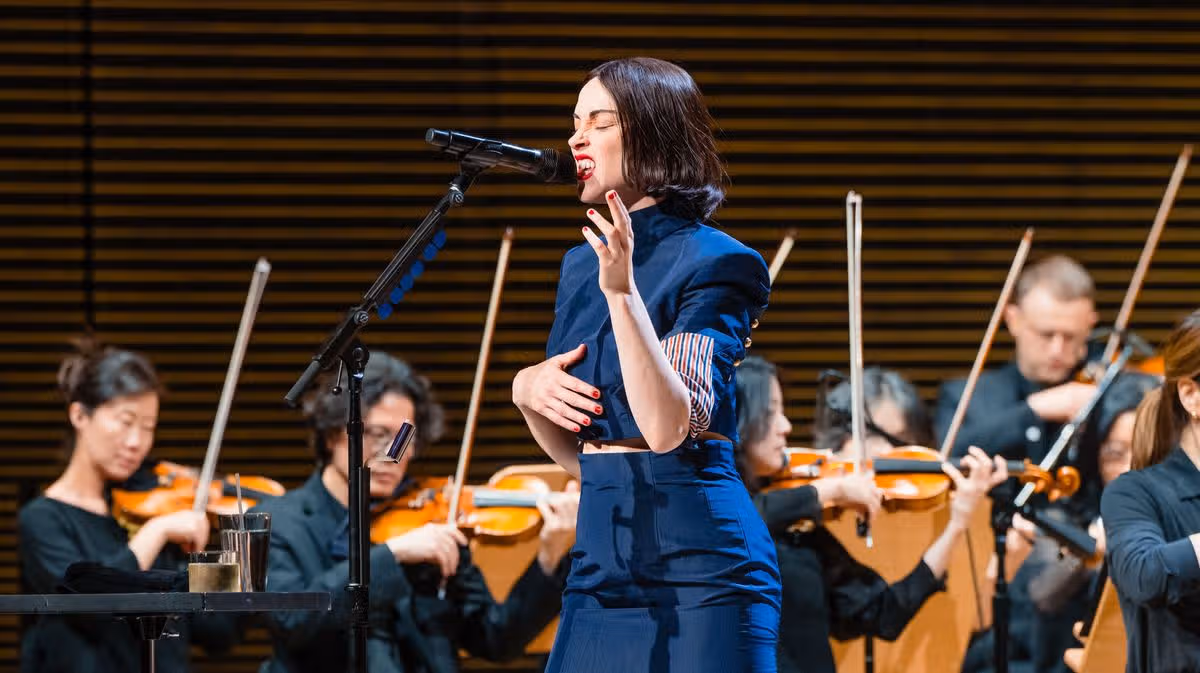 St. Vincent Performs with New York Philharmonic