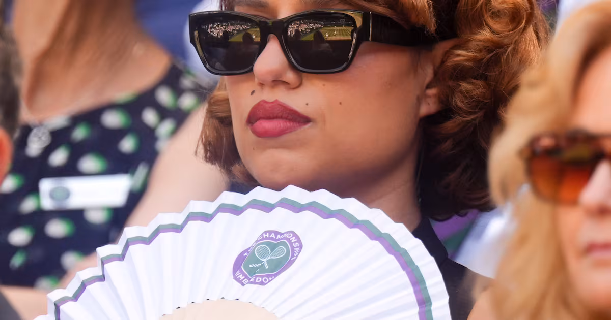 Celebrities Attend Wimbledon Day 14