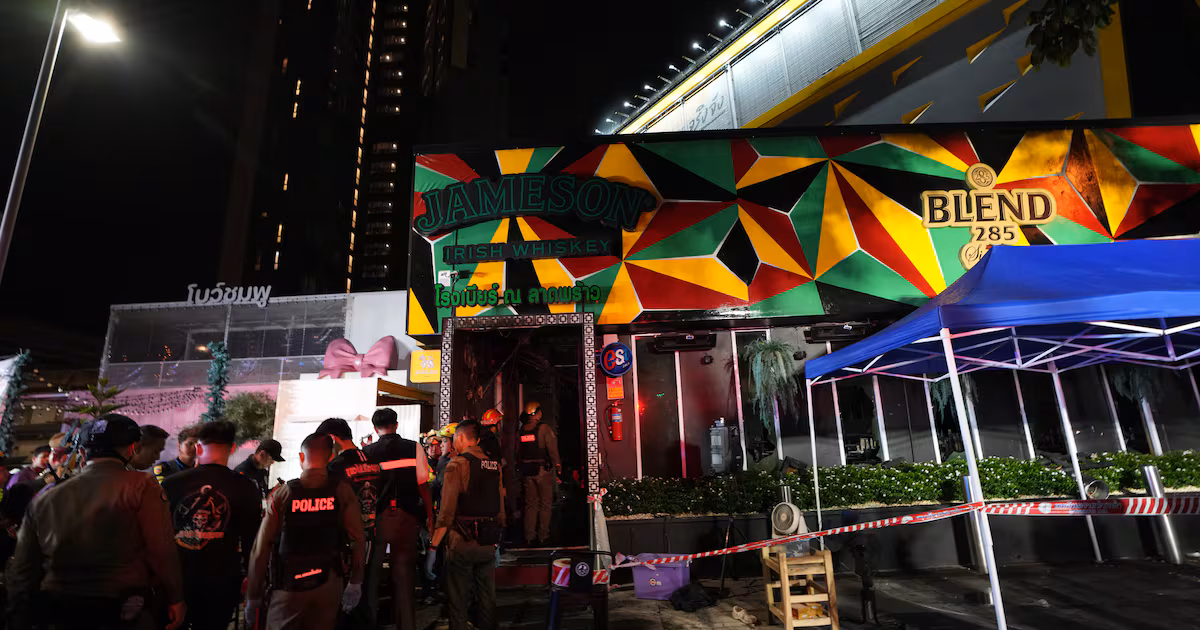 27 killed in Bangkok pub fire