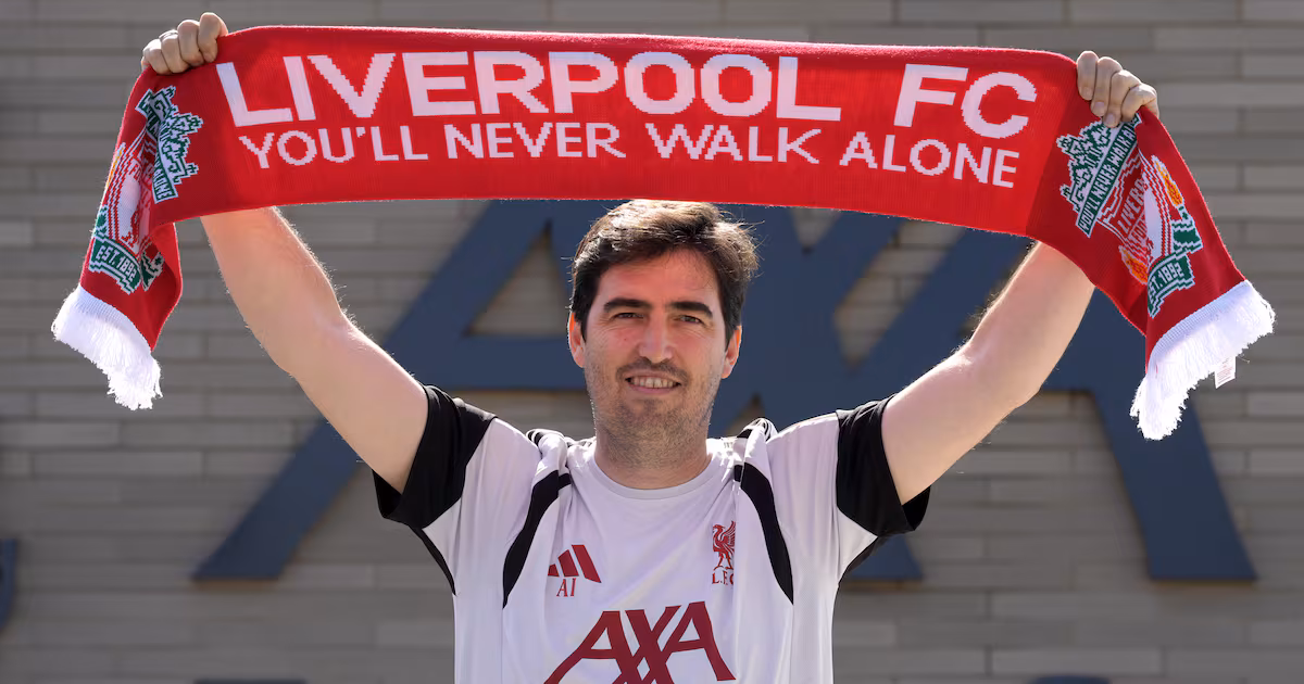 Andoni Iraola embraces Liverpool coaching challenge