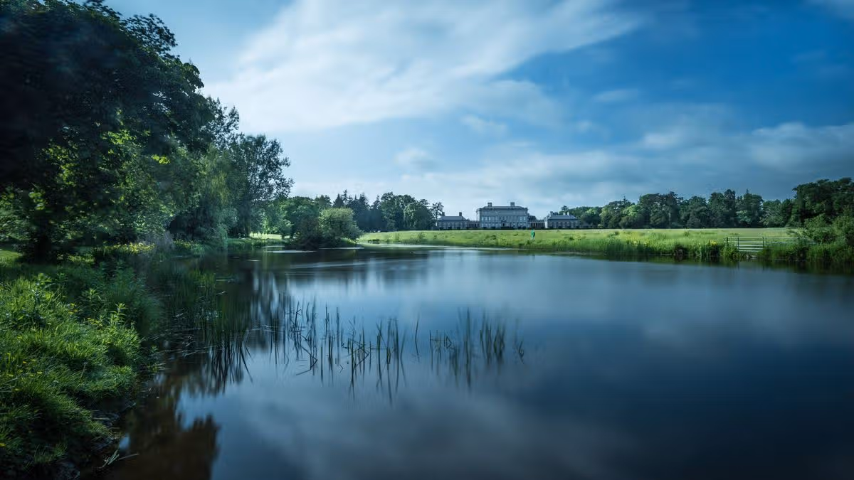 Scenic Riverside Walk Near Dublin
