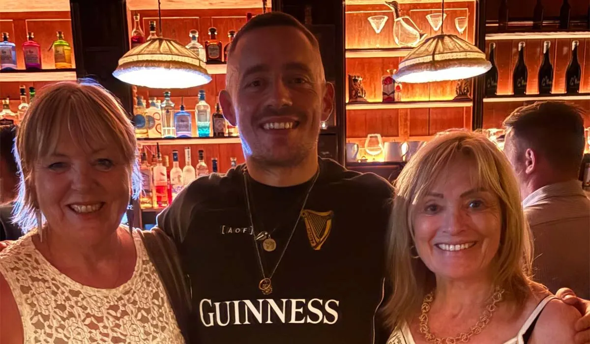 Mary Kennedy Celebrates Dermot's Aviva Show