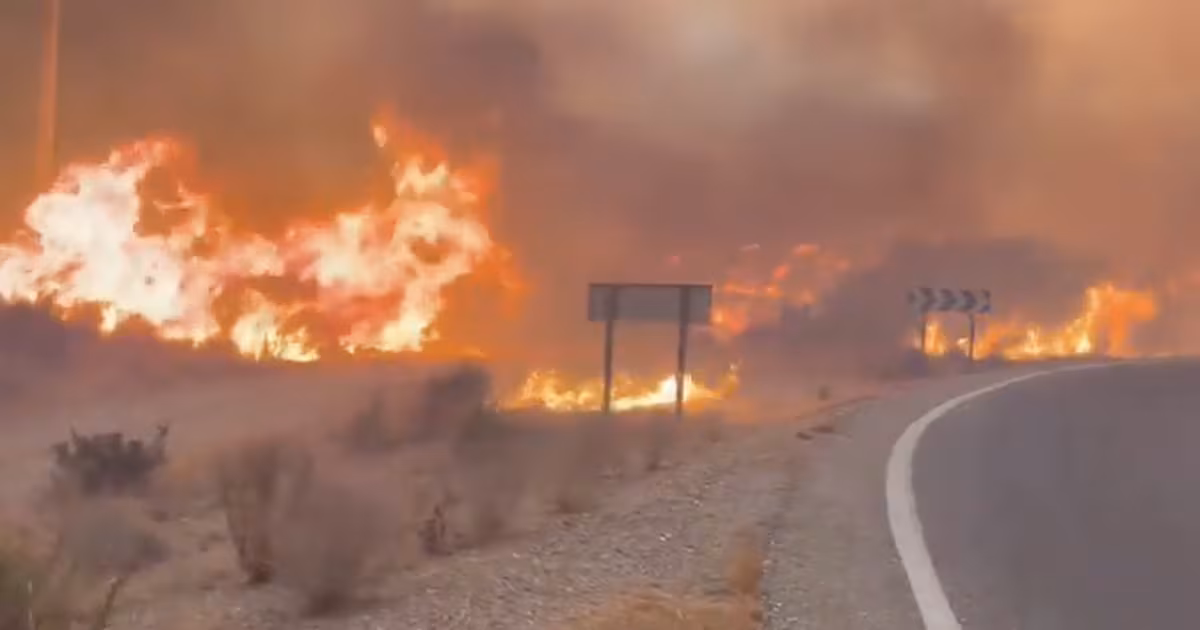 Spanish fire survivor fears for wife and friends