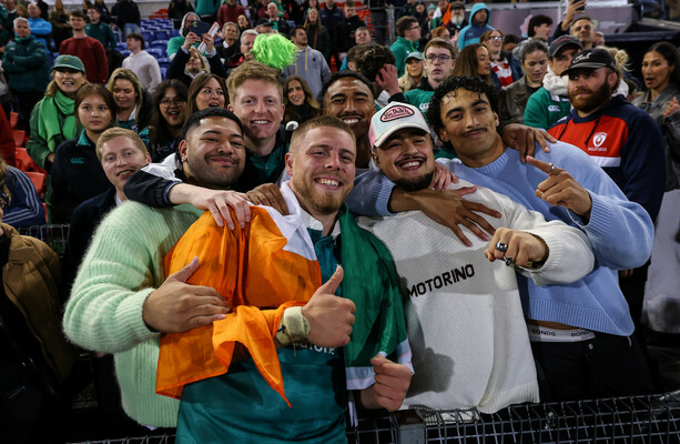 Sean Jansen Debuts for Ireland Rugby Team