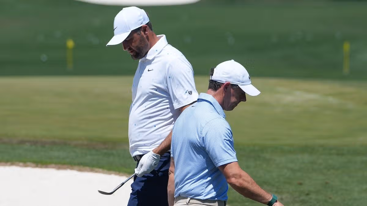Rory McIlroy Competes in Open Championship