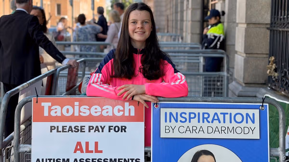 Teen Activist Protests Delays in Child Assessments