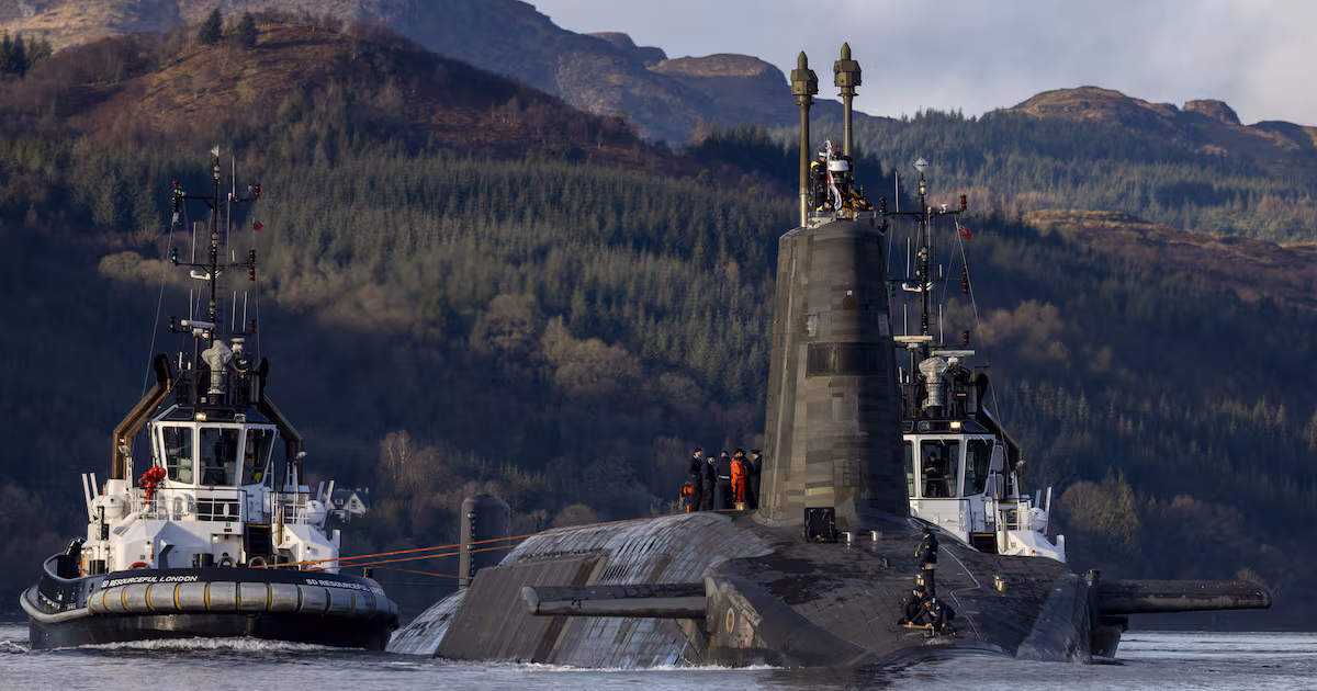 Faslane to receive £15bn naval upgrade