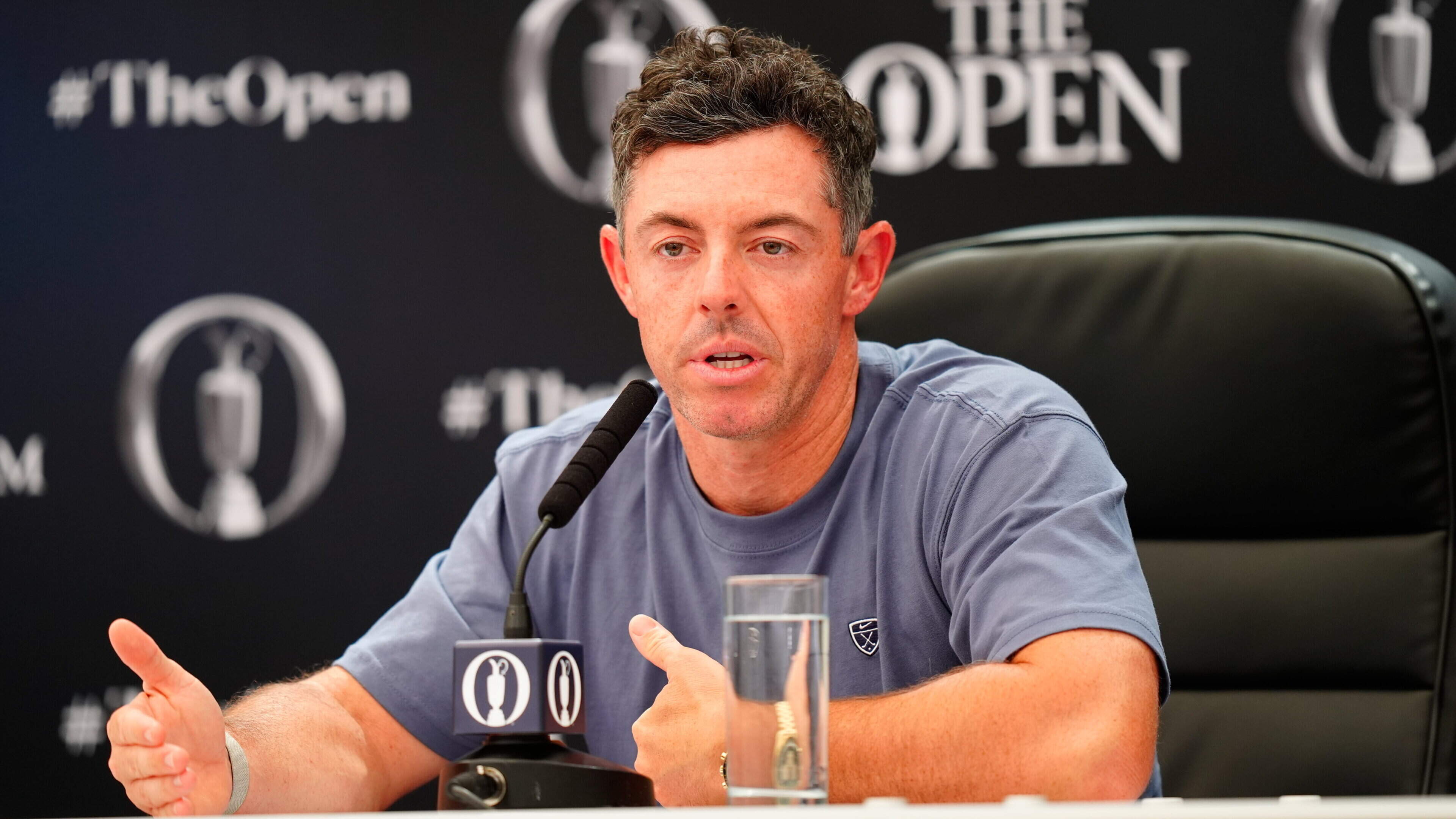 Rory McIlroy Prepares for Open Championship