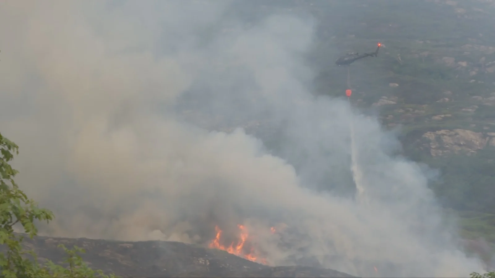 Emergency services respond to Killarney fire