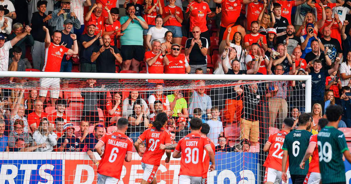 Larne and Shamrock Rovers advance in Champions League