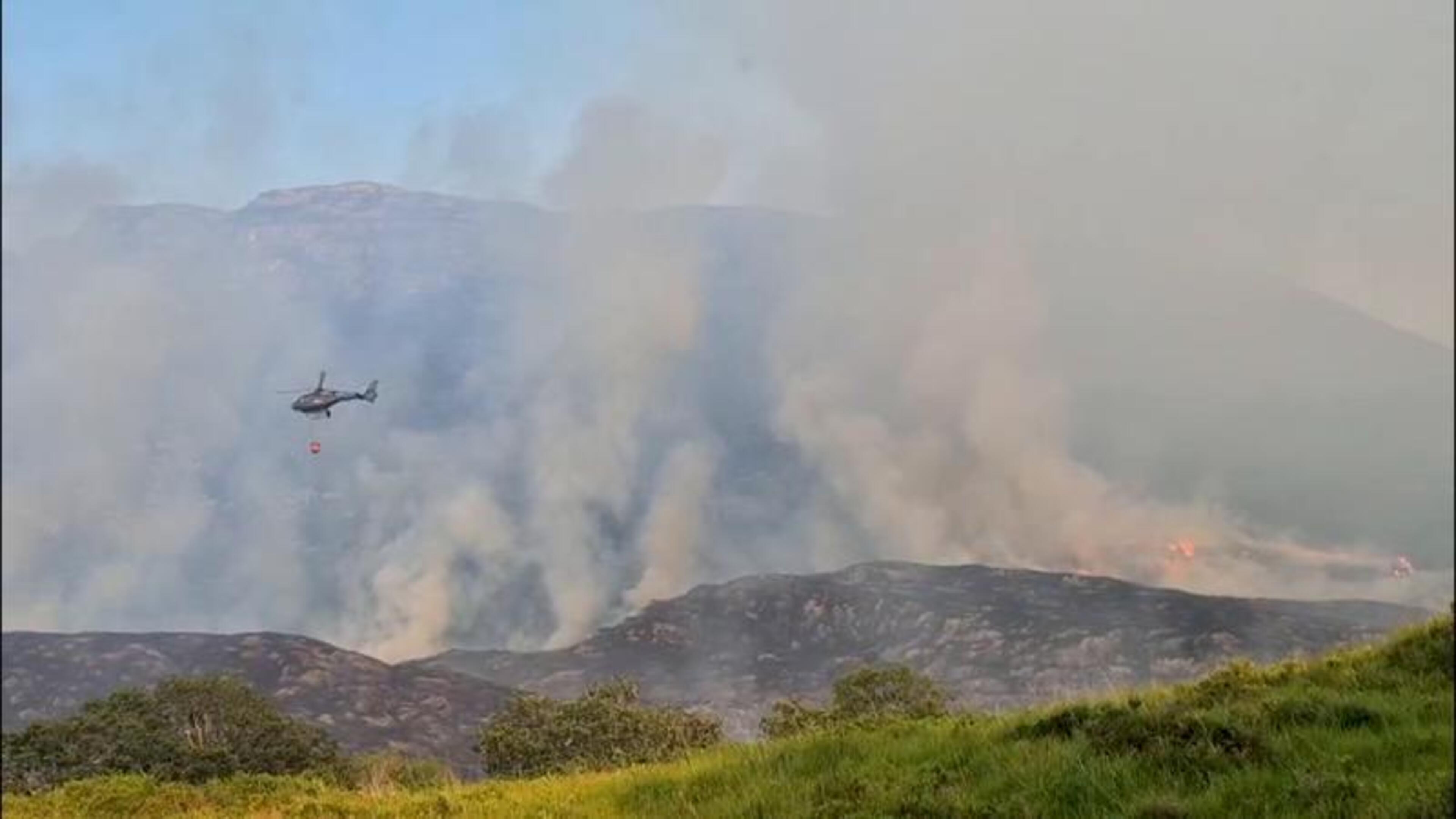 Wildfire in Killarney National Park Continues to Smolder