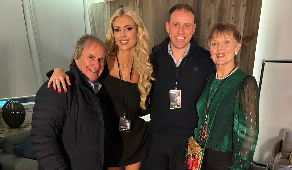 Rosanna Davison's Kids Experience Grandad's Performance