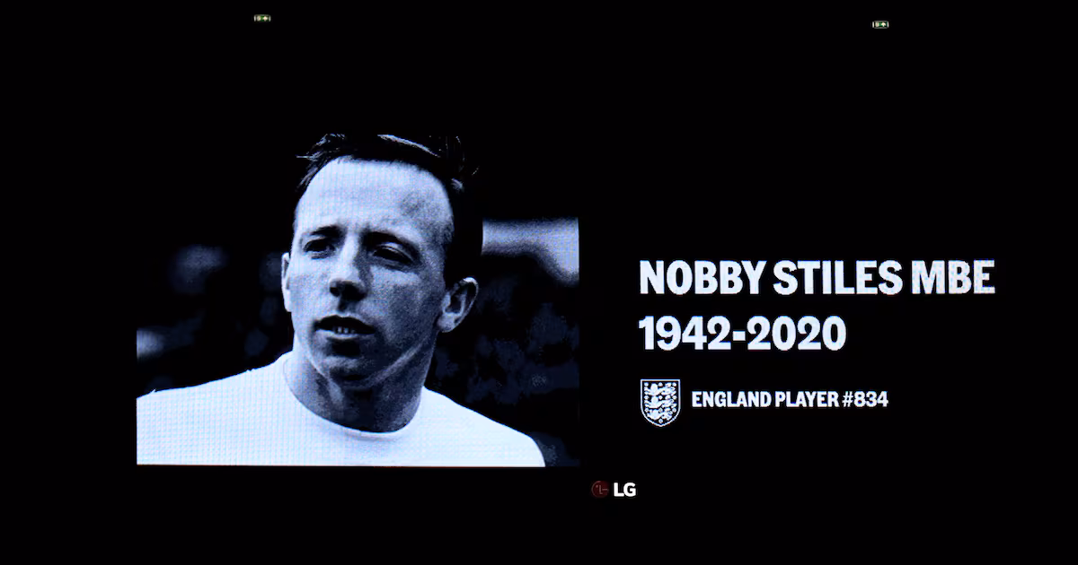 Nobby Stiles' Death Linked to Heading Footballs