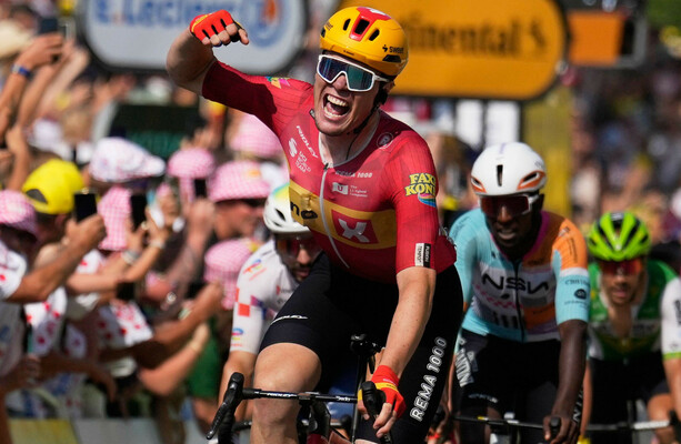 Søren Waerenskjold Wins Historic Tour de France Stage