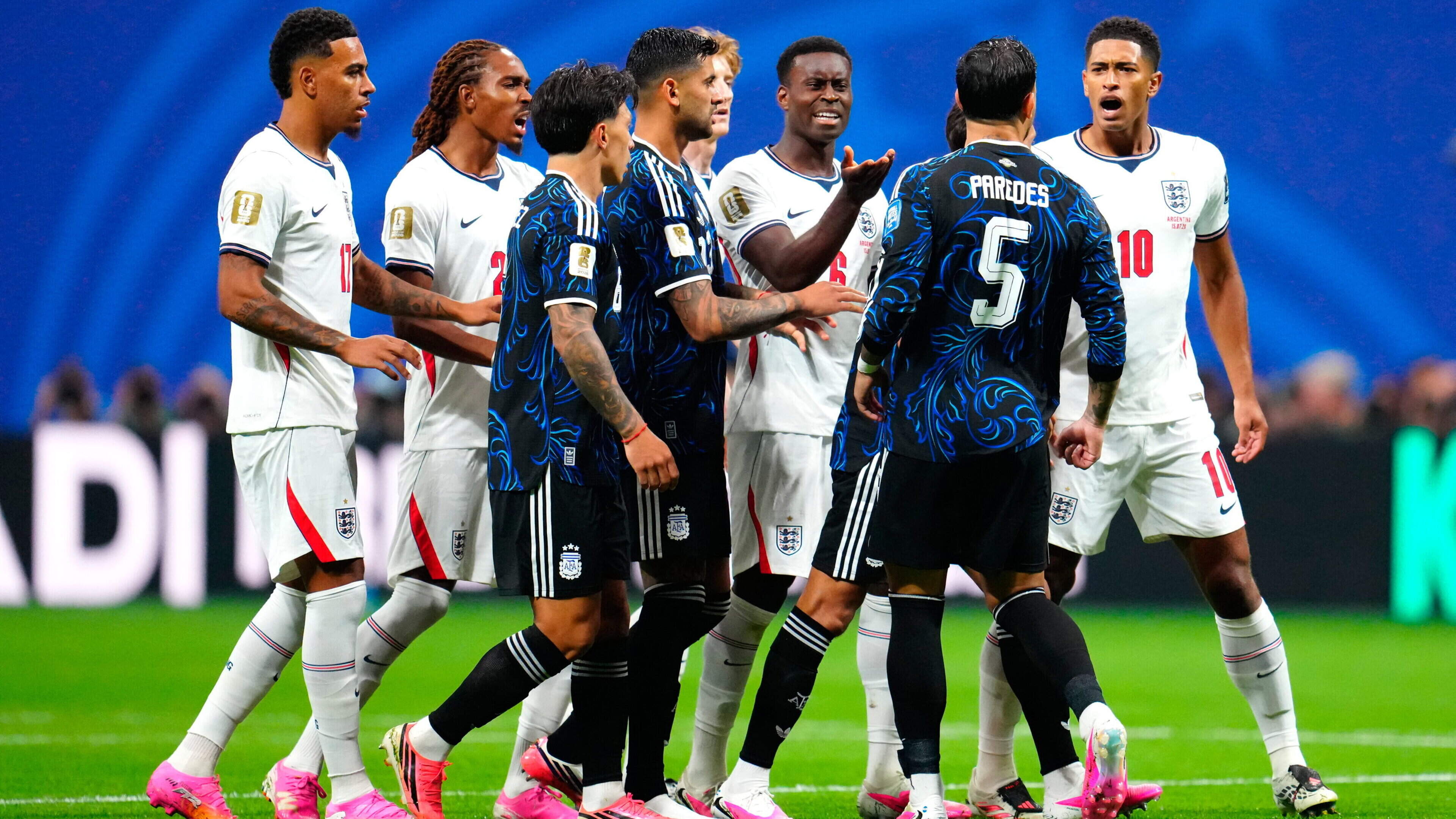 England and Argentina Draw in World Cup Semi-Final