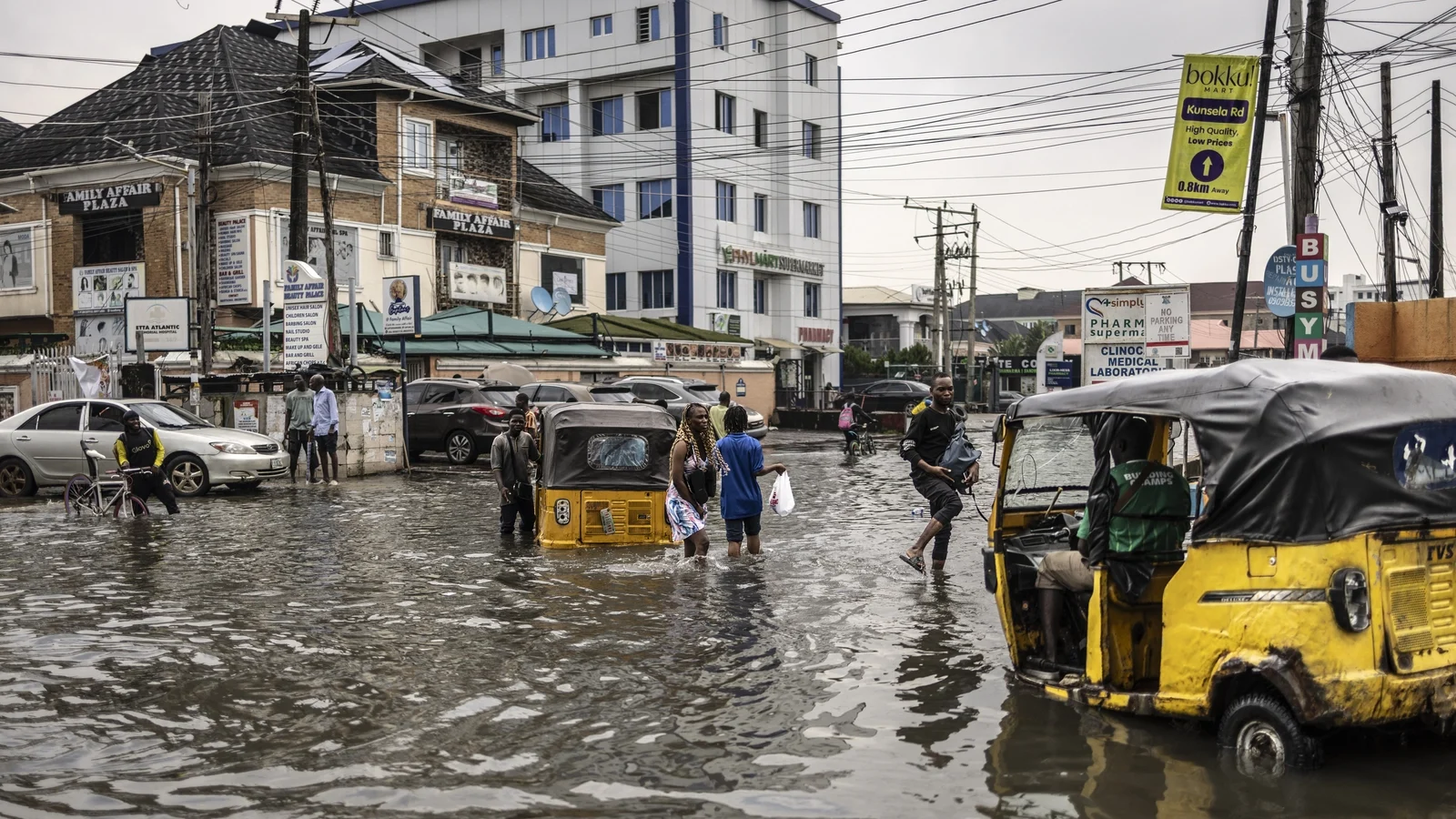West Africa floods five times more likely, study says