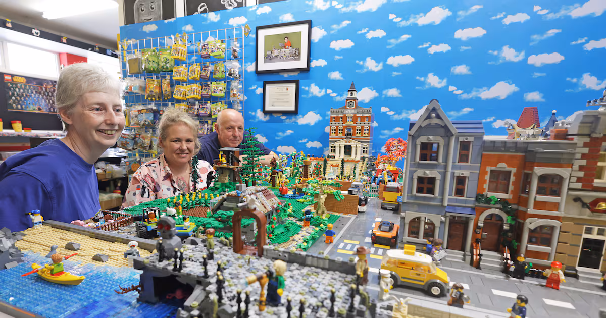 Lego Collection Displayed in Memory of Young Collector