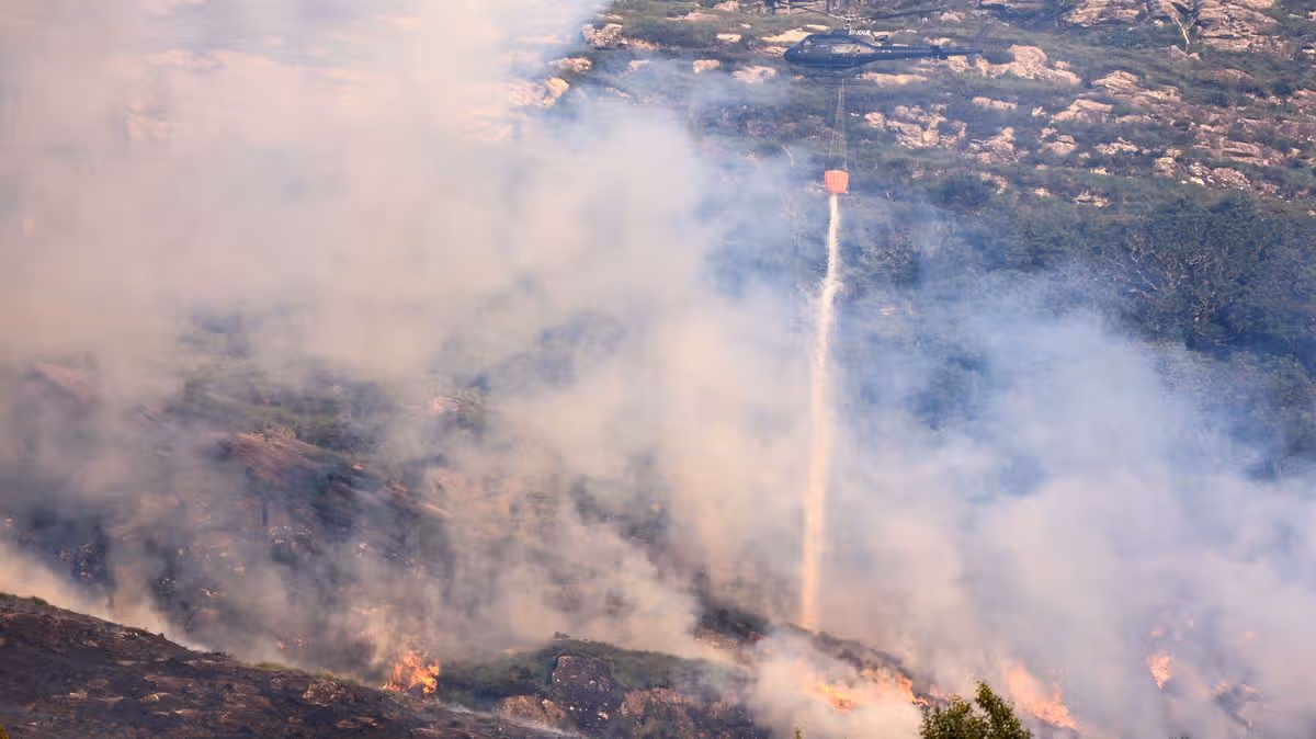 Wildfire in Killarney National Park Caused by Humans