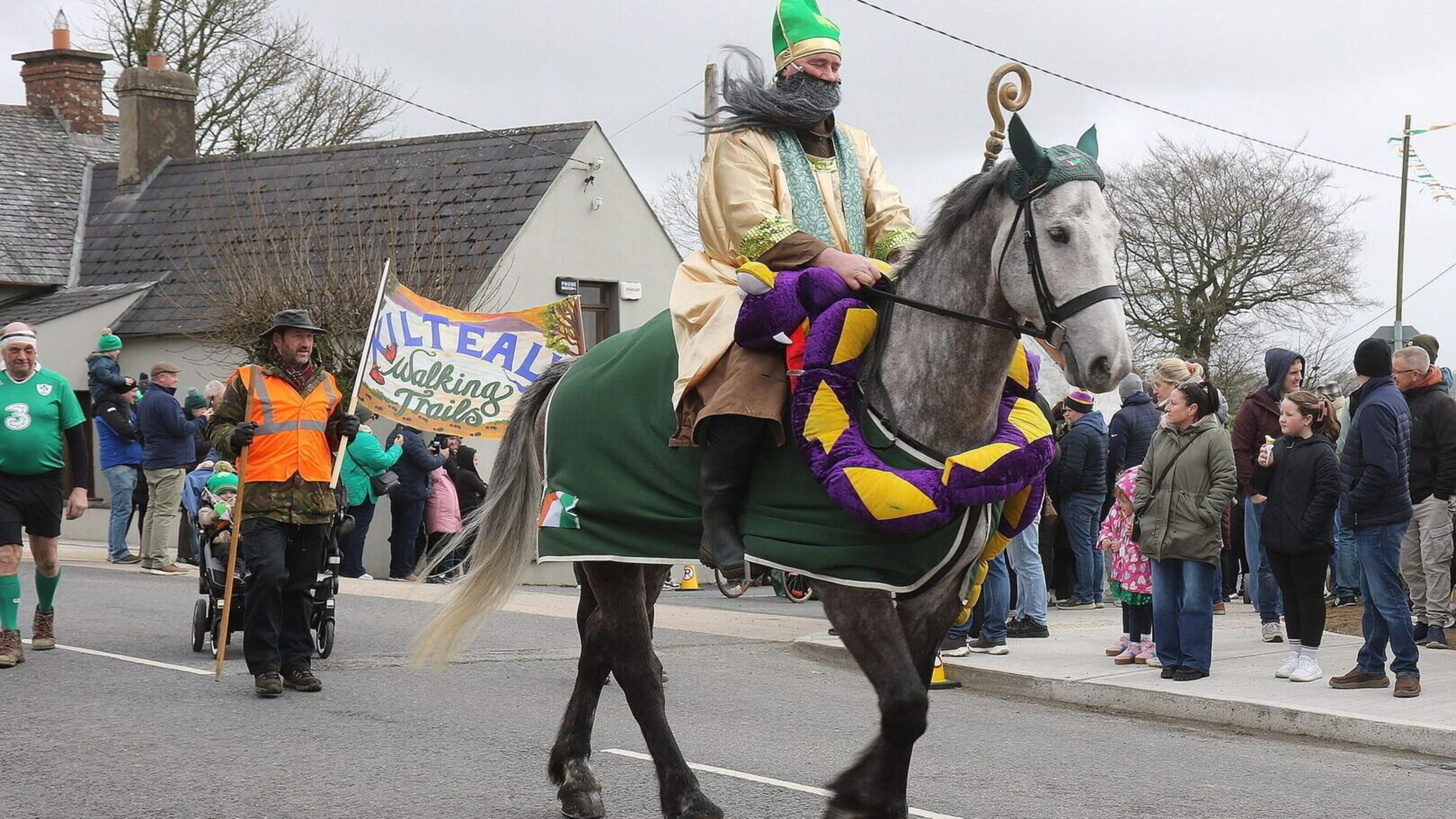 Kiltealy Parade Raises €2,000 for Make-A-Wish