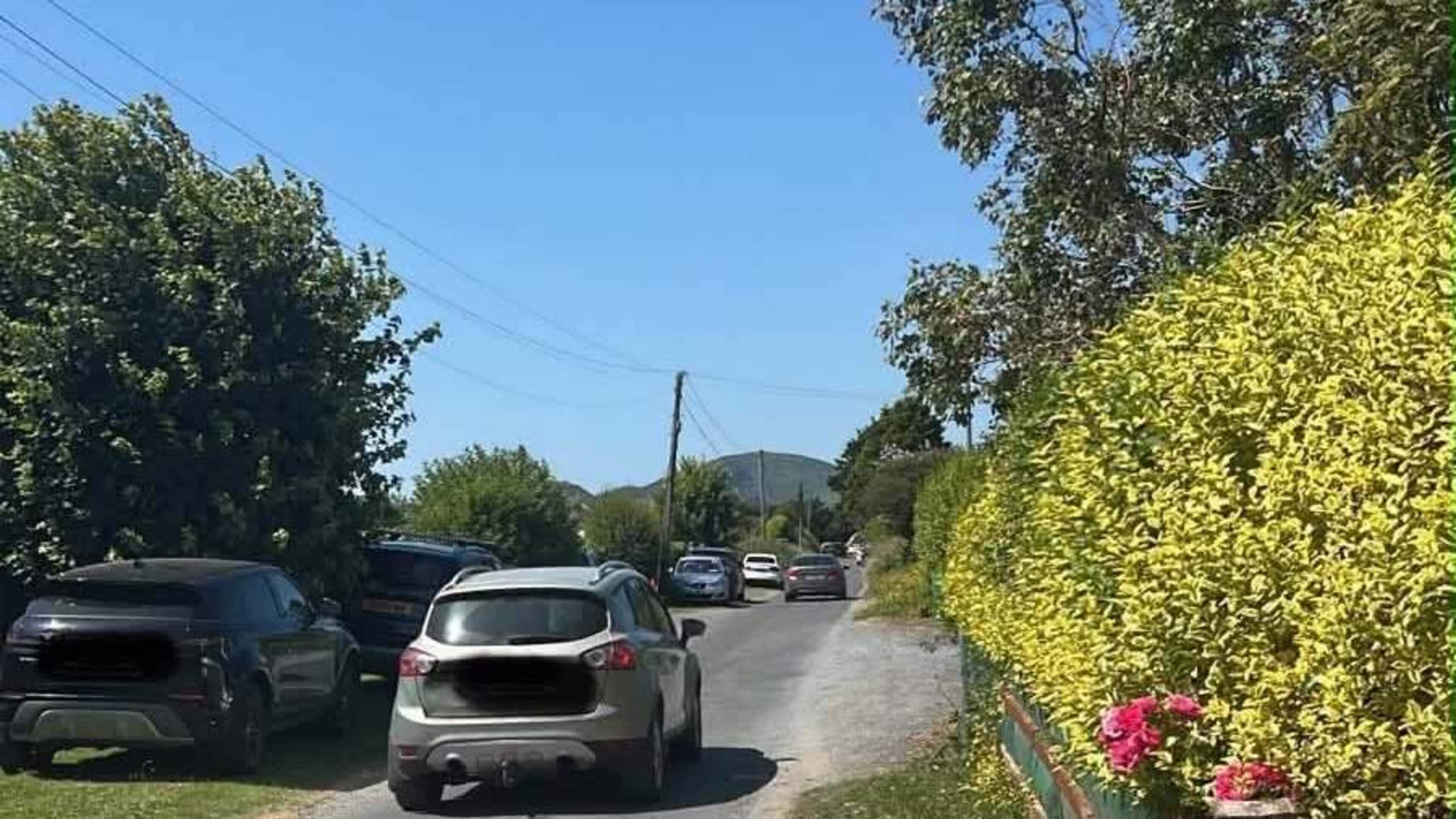 Traffic Congestion at Templetown Beach During Heatwave