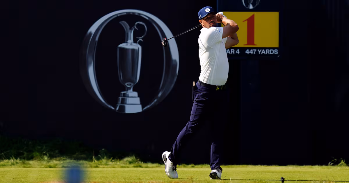 Bryson DeChambeau shines at The Open first round