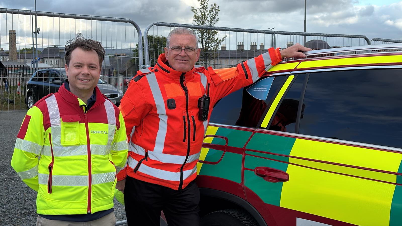 CRITICAL Charity Nominated for Ireland Blue Light Awards