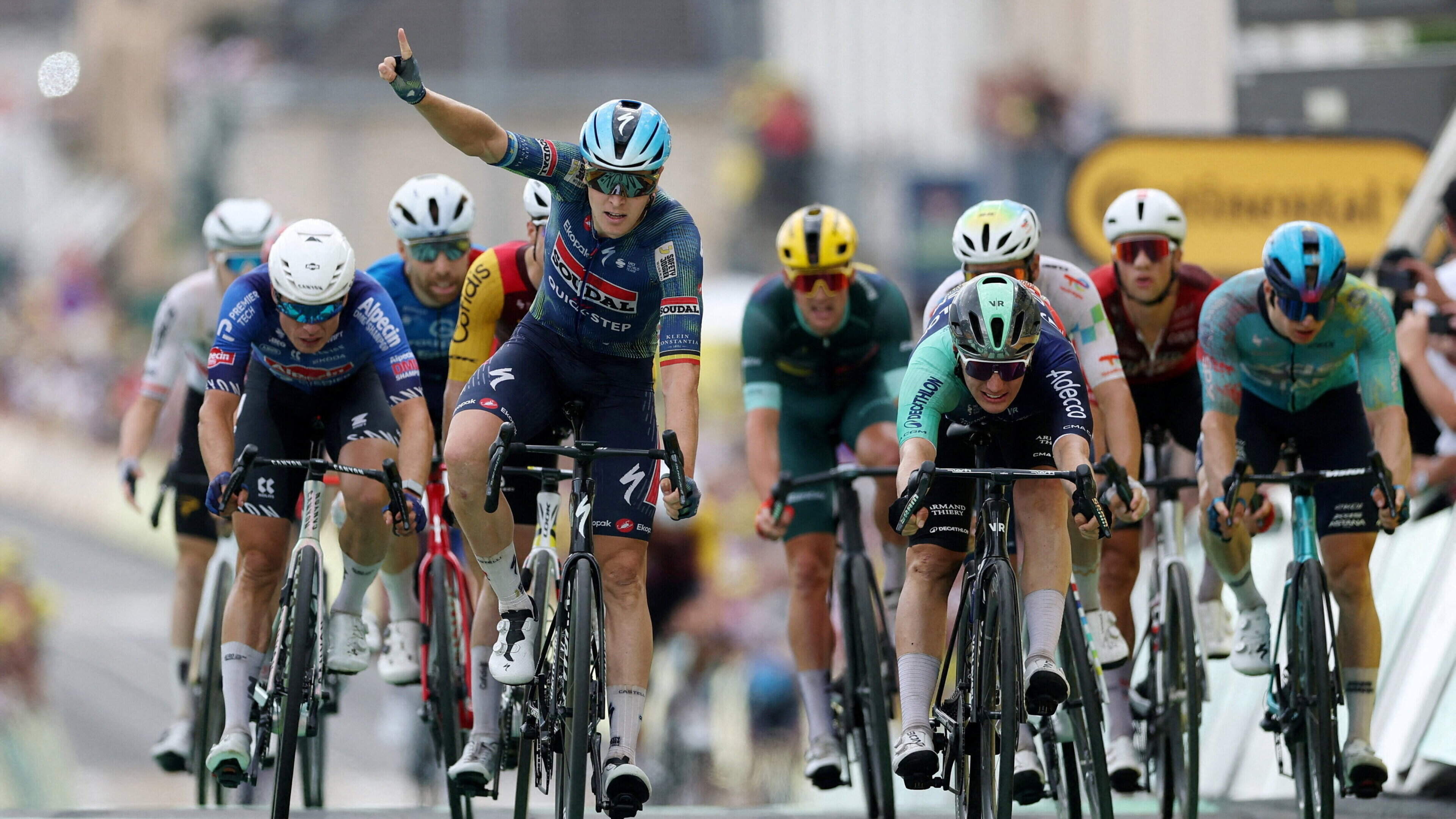 Tim Merlier Wins Stage 12 of Tour de France