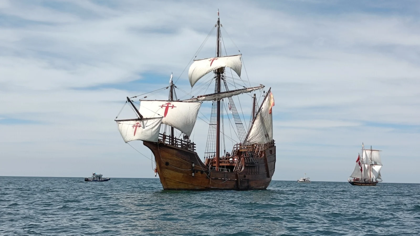 Santa Maria ship replica visits Drogheda