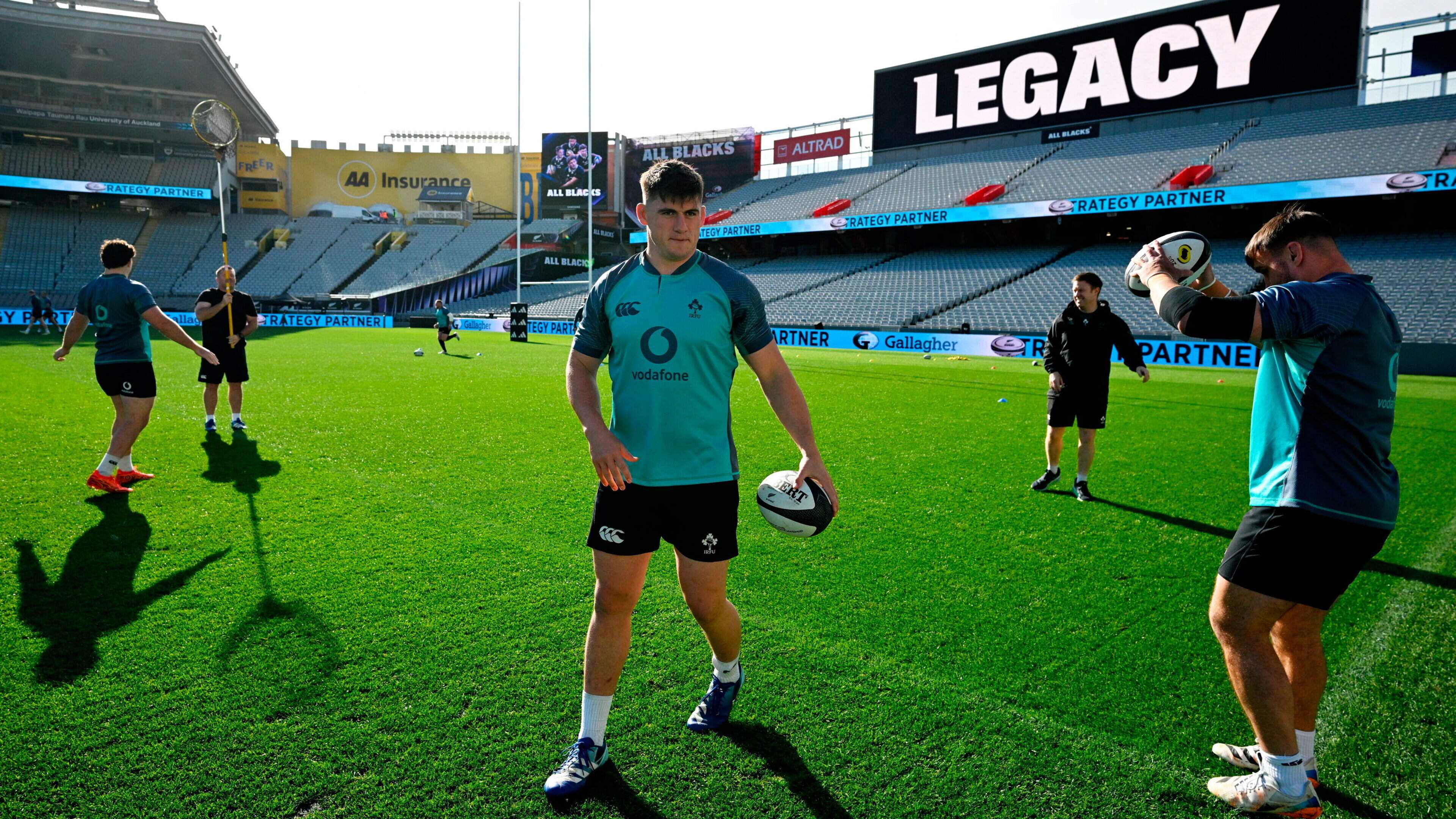 Ireland Prepares for Match Against All Blacks