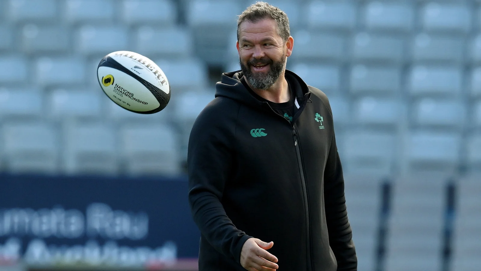 Farrell confident ahead of Ireland's match with NZ