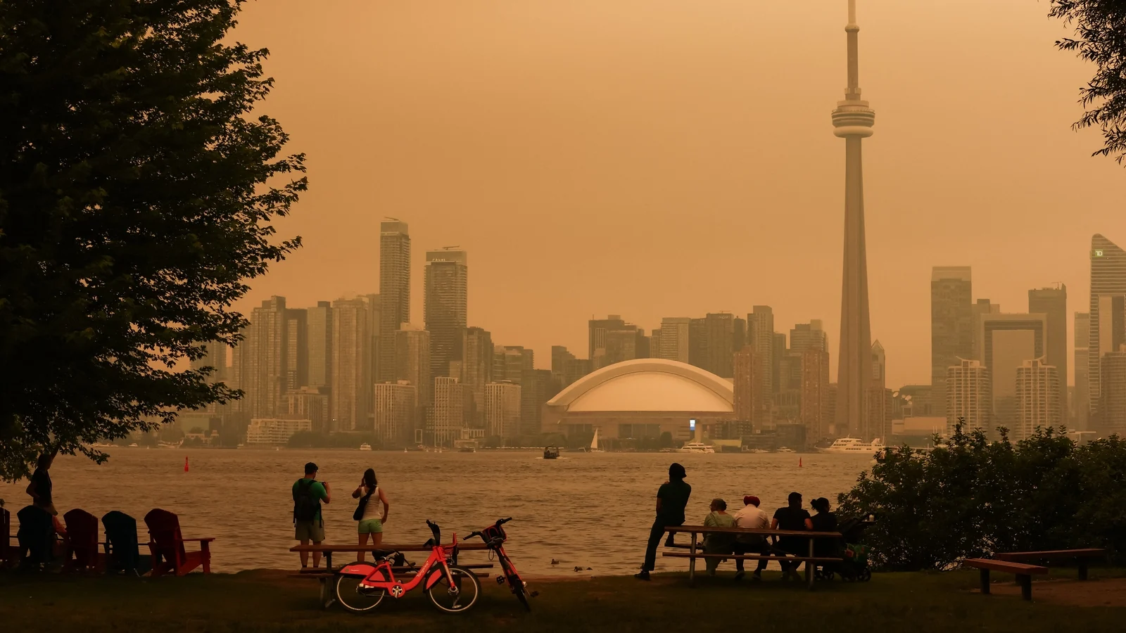 Canadian Wildfire Sends Smoke Into US