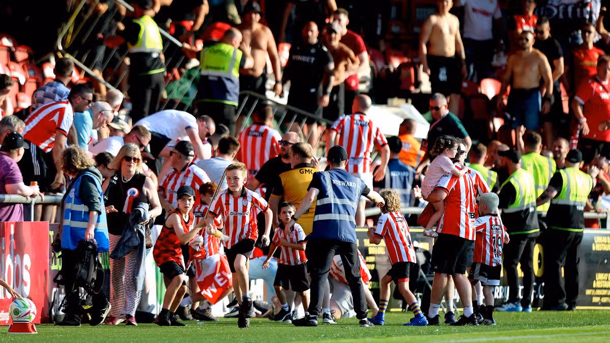 Derry City vs CSKA Sofia Match Suspended Due to Violence