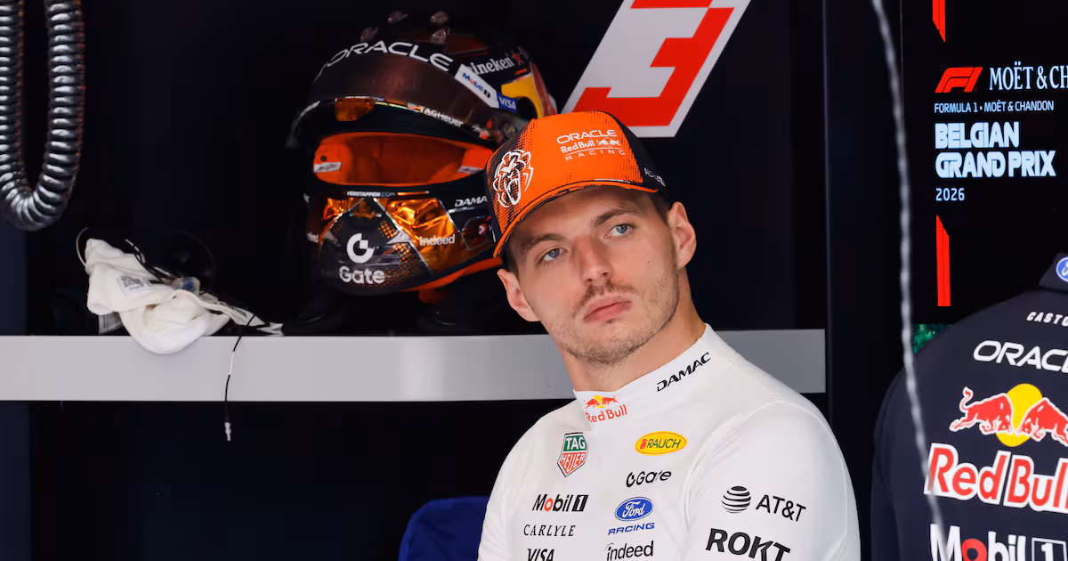 Max Verstappen fastest in first practice in Belgium