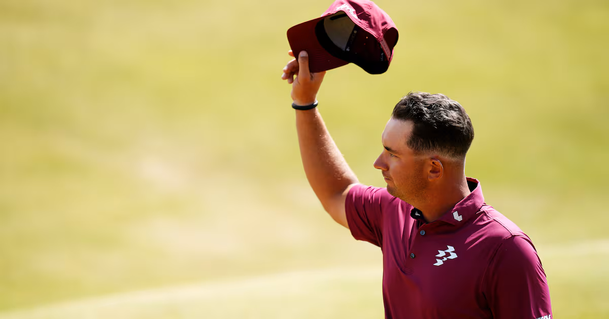 Lucas Herbert Leads Open with Record-Equalling Score