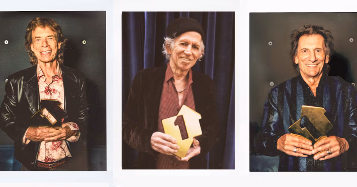 Rolling Stones Match Beatles with 15th Number One Album