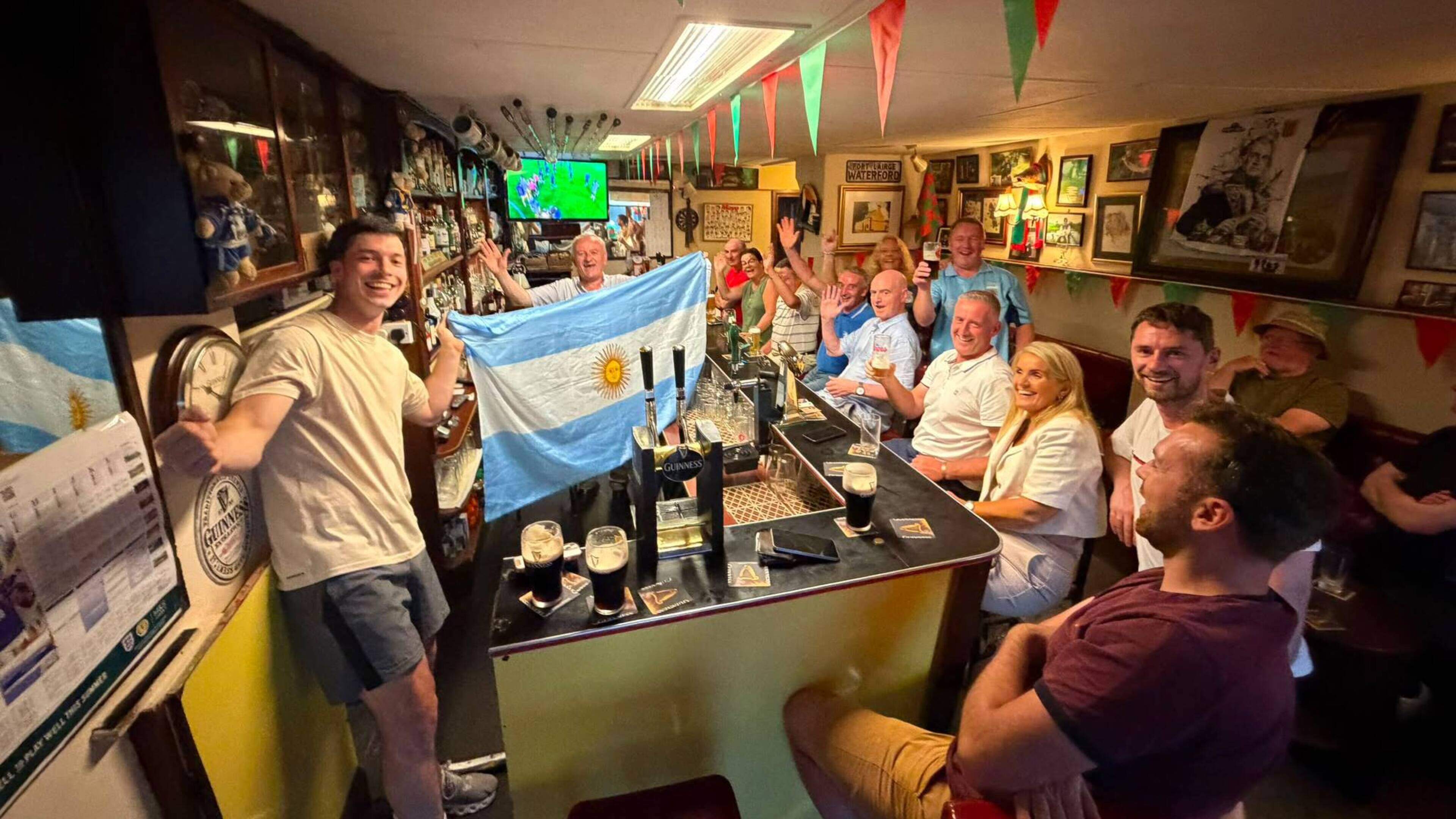 Foxford Supports Argentina in World Cup Final