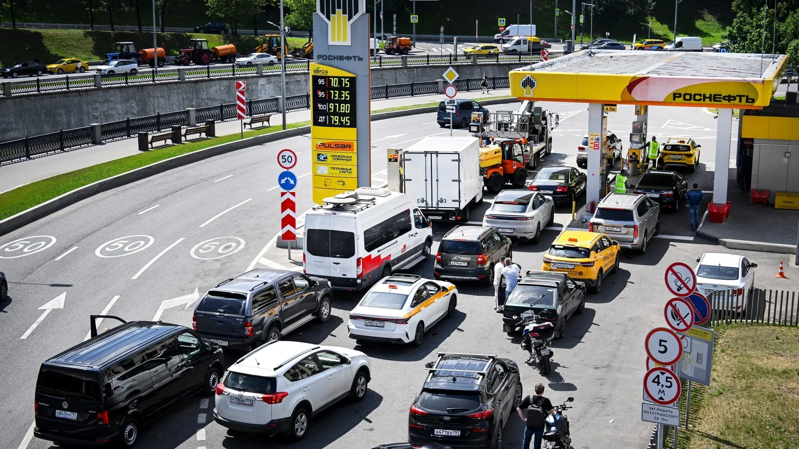 Ukrainian Drone Strikes Cause Fuel Shortages in Russia