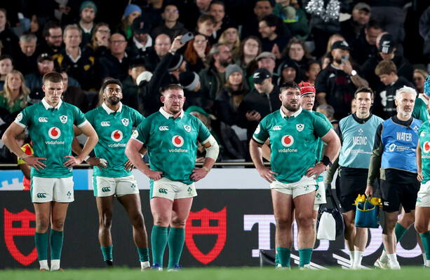 Ireland Falls to New Zealand 40-21 at Eden Park