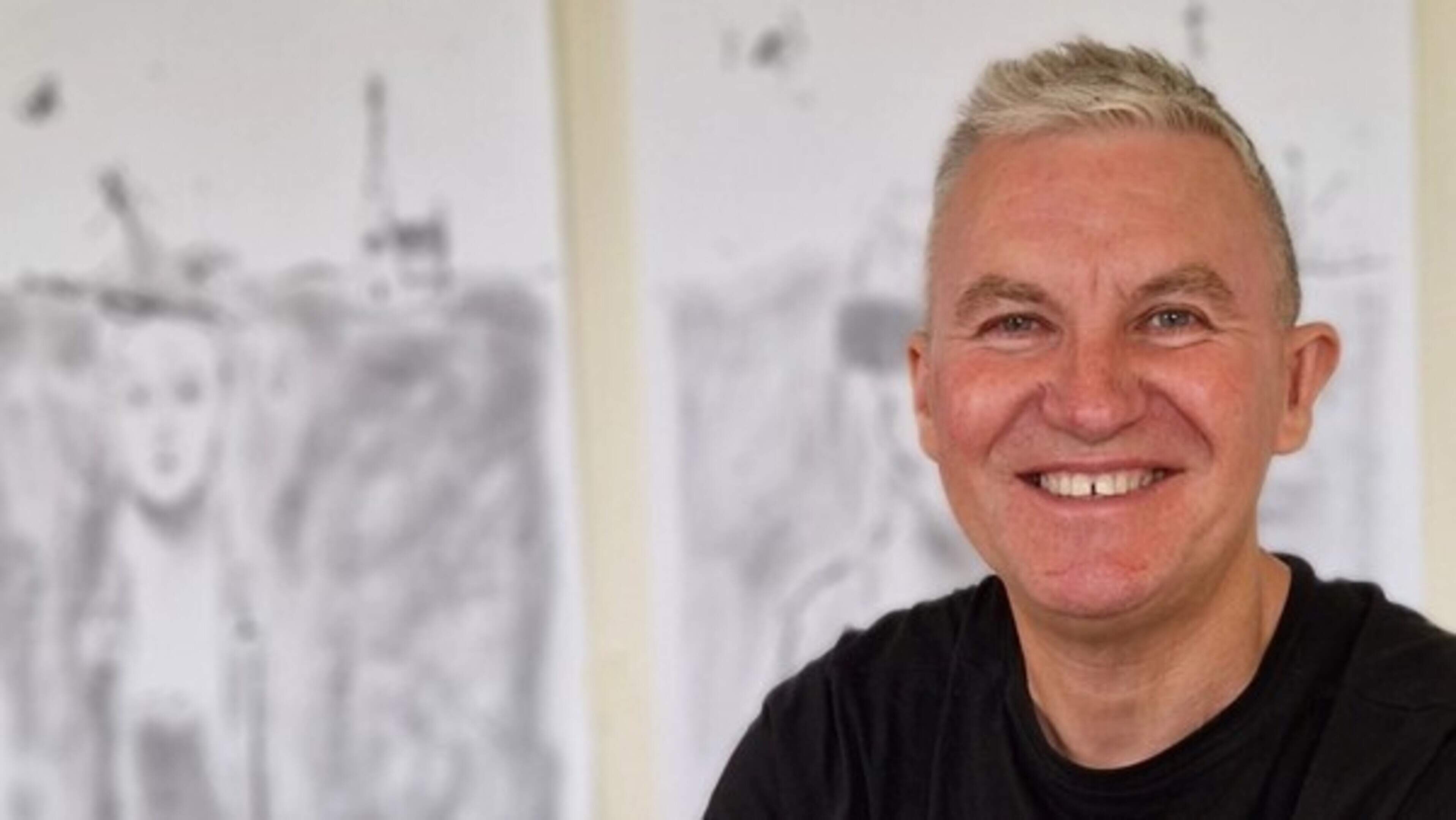 Francis Scattergood Opens Art Exhibition in Sligo