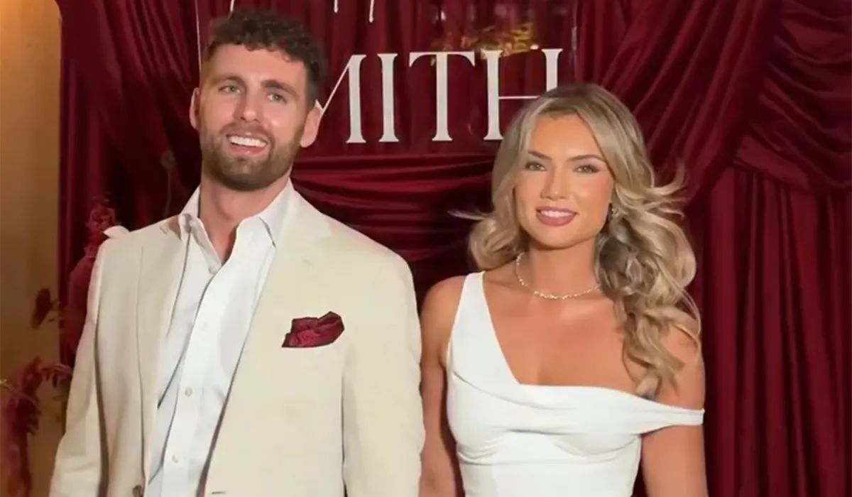 Sinead Hegarty Stuns in Bridal White
