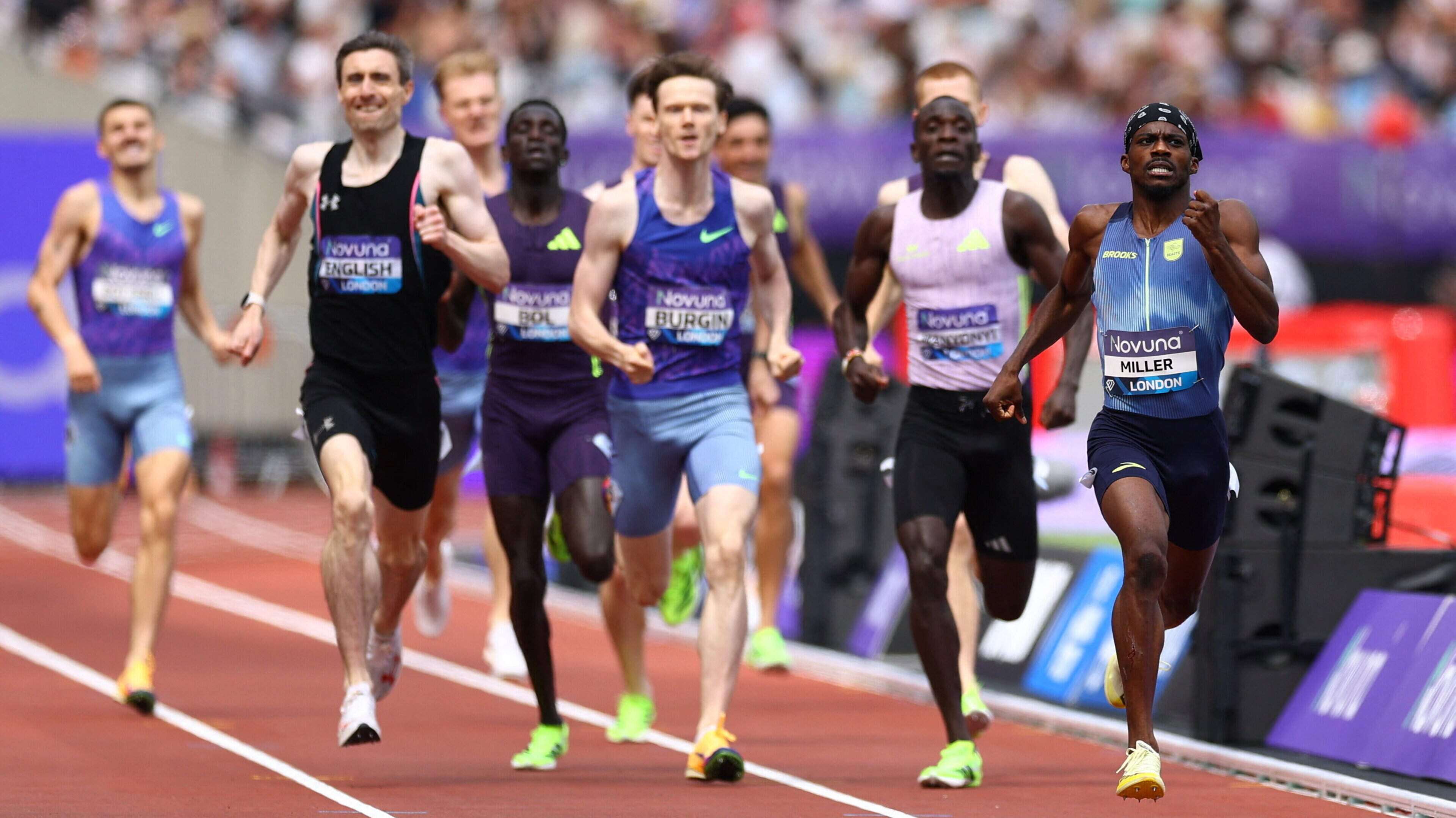 Mark English Shines at London Diamond League