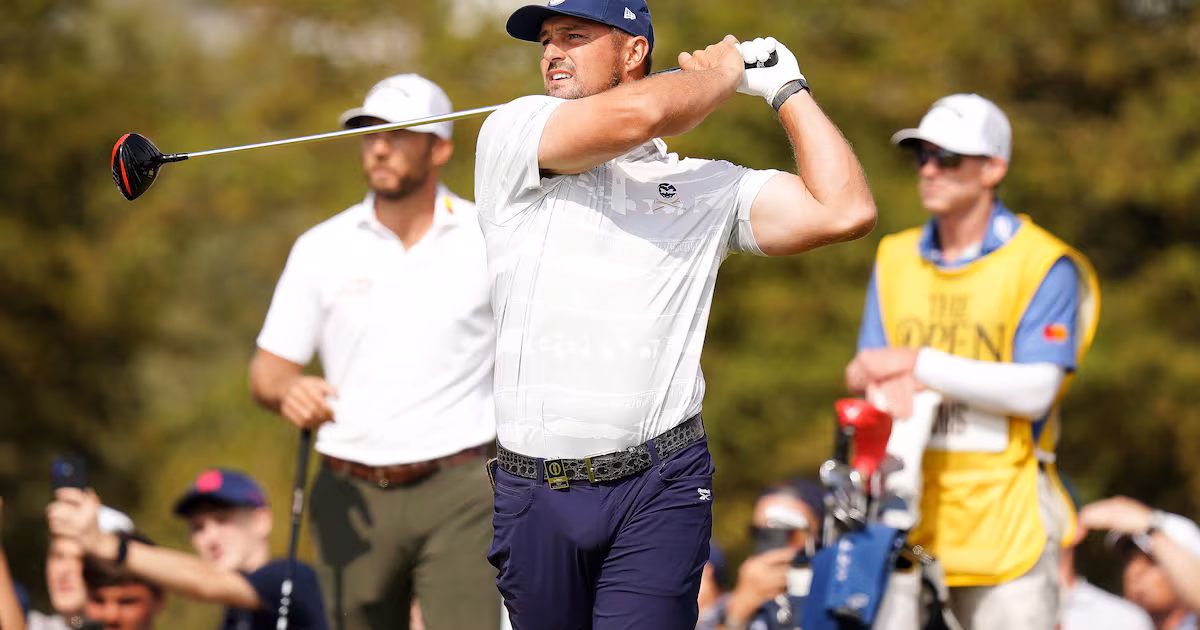 Bryson DeChambeau's Open Round Analysis