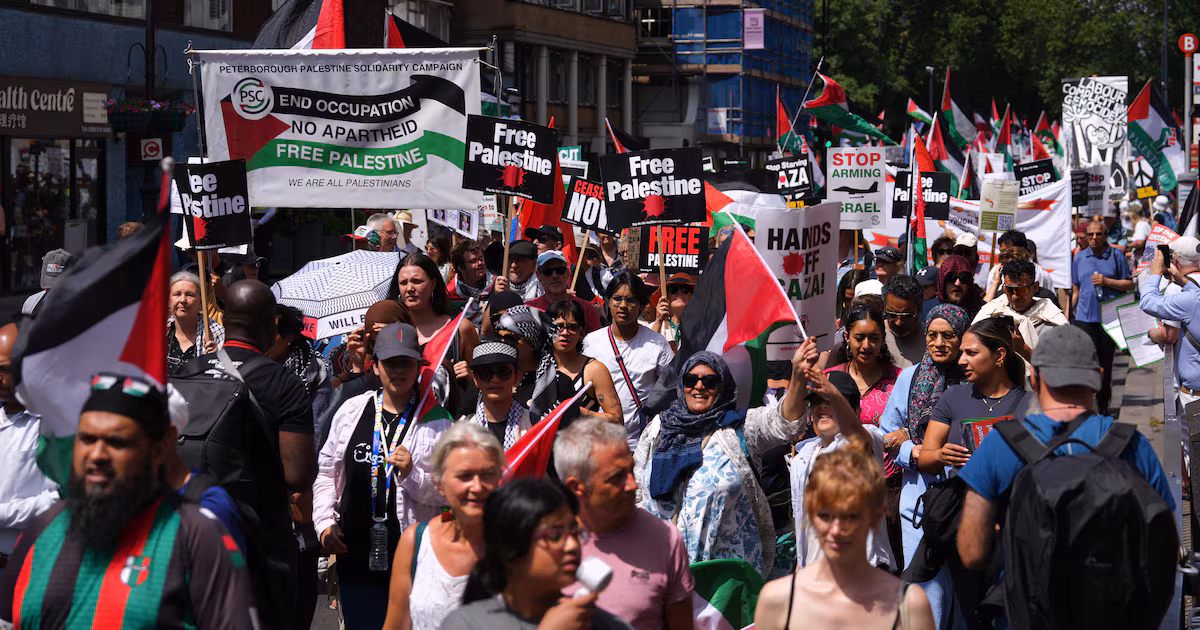 Pro-Palestine March in London Calls for Action