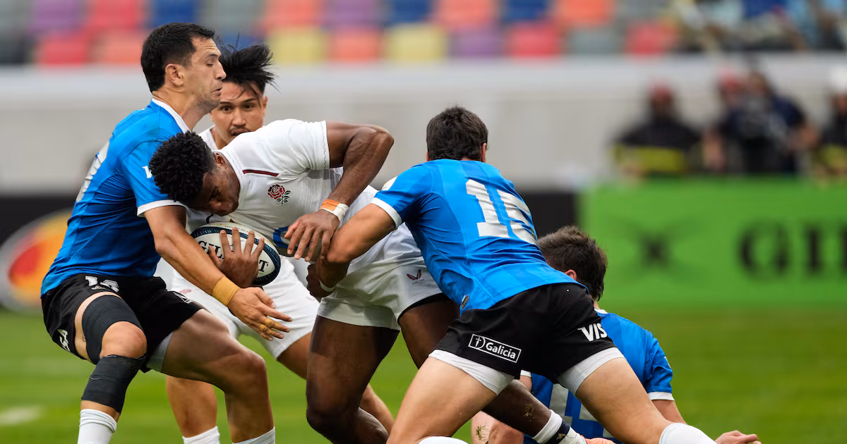 England Rugby Edges Argentina in Tense Match