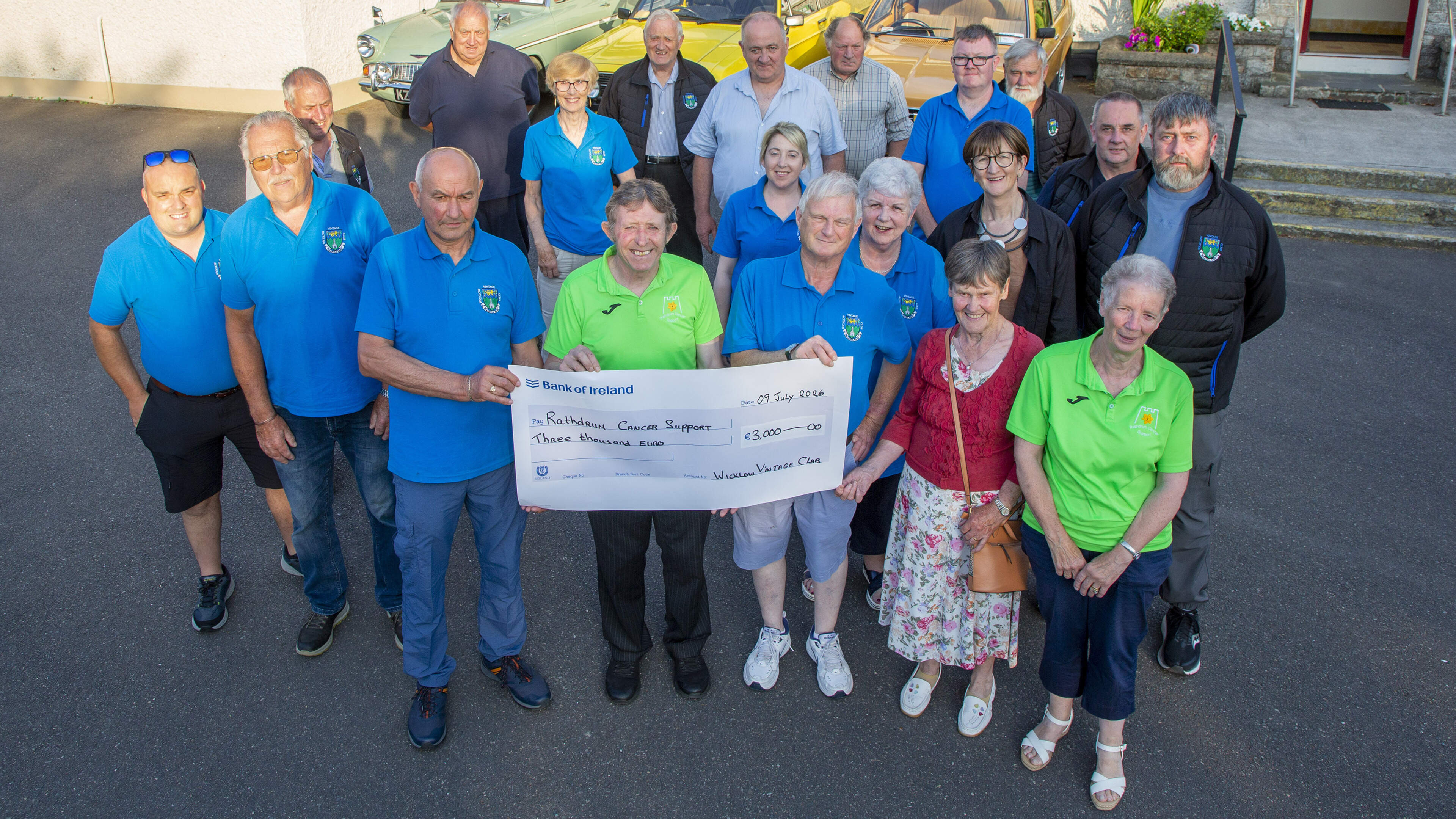 Wicklow Vintage Club Raises €6,750 for Charities