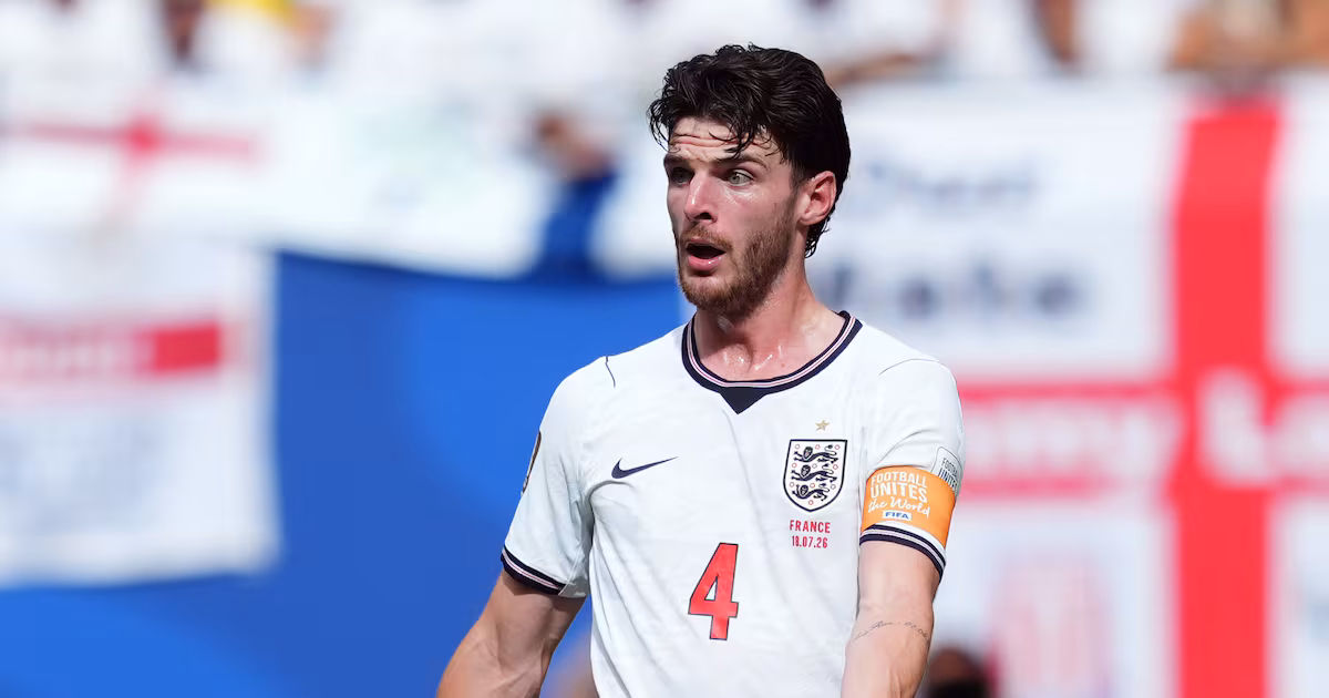 Declan Rice praises England's World Cup performance