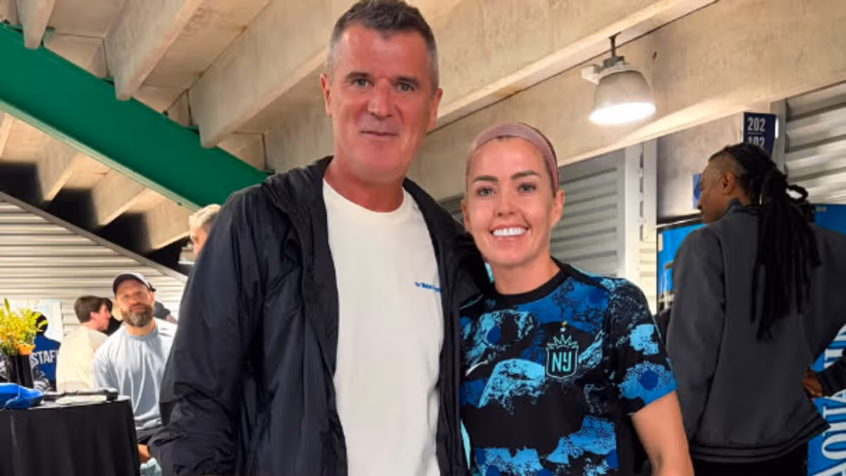 Roy Keane Attends Game for Ireland Star O'Sullivan